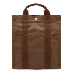 HERMES エルメス エールライン サックアドMM 新型 リュックサック バックパック ショルダーバッグ キャンバス ブラウン 茶のサムネイル