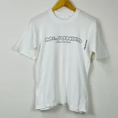 Mr.JUNKO ミスタージュンコ 半袖Tシャツ ロゴプリント ホワイト M メンズ 古着 モード レトロのサムネイル