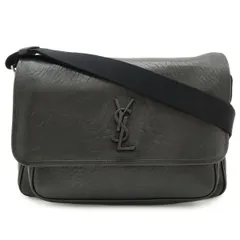 SAINT LAURENT PARIS サン ローラン パリ YSL イブサンローラン ニキ ショルダーバッグ メッセンジャーバッグ グレインレザー ブラック 黒 781935のサムネイル