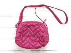ヴェラ ブラッドリー VERA BRADLEY ユーロ キッチュ 裏地アート総柄 キルティング ショルダー バッグ ポシェット レディース ピンクのサムネイル
