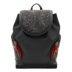 Christian Louboutin クリスチャン ルブタン エクスプローラーファンク スパイク スタッズ バックパック リュックサック レザー 黒 1165167のサムネイル