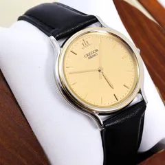 稼働 SEIKO CREDOR 腕時計 18KT ラウンド ゴールド 3933 - メルカリ