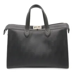 FENDI フェンディ ピーカブー アイシーユー フォーティー8 トートバッグ ラージトート レザー ブラック シルバー金具 ショルダー ポーチ欠品 7VA566のサムネイル