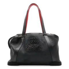 Christian Louboutin クリスチャン ルブタン バッグデイモン ボストンバッグ ショルダーバッグ レザー スタッズ ブラック 黒 レッド 赤のサムネイル