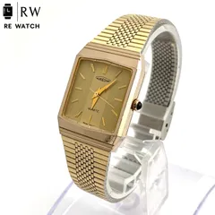 【中古】AUREOLE SW-E214 クォーツ 腕時計 ゴールドのサムネイル