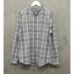 アンダーアーマー 長袖チェックシャツ XXL グレー メンズ 大きいサイズ 速乾のサムネイル