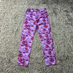 マークジェイコブス PURPLE パープル フェイスプリント デニムパンツ/レディース(27インチ)/B1480/新品同様のサムネイル