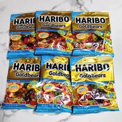 HARIBO ハリボー　ゴールドベア　期間限定　さわやかフルーツ　70g×6袋のサムネイル