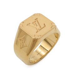 LOUISVUITTON ルイヴィトン M1543L リング LVロープ パヴェ - メルカリ