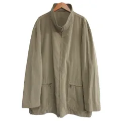 エルメネジルドゼニア Ermenegildo Zegna ハリントンジャケット スイングトップ ブルゾン XL ベージュ ■MNK10のサムネイル