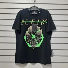 PHILIPP PLEIN(フィリッププレイン) ブラック レディース 未使用 半袖Tシャツ 77 クローゼット デコレーションのサムネイル