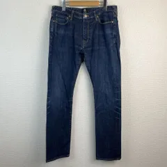 PS PAUL SMITH ピーエスポールスミス デニムパンツ 5ポケット インディゴ Lサイズ メンズ 古着 モード シンプルのサムネイル