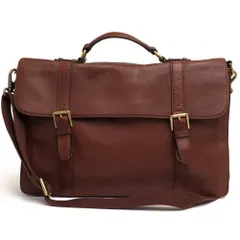 フォッシル／FOSSIL バッグ ブリーフケース ビジネスバッグ 鞄 ビジネス メンズ 男性 男性用レザー 革 本革 ブラウン 茶  MBG9153 Estate EW Messenger Bag メッセンジャーバッグ 2WAY ショルダーバッグのサムネイル
