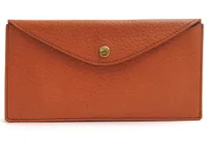 プレリー／PRARE 長財布 財布 ウォレット メンズ 男性 男性用 レザー 革 本革 ブラウン 茶  NP59015 ミニマルクラシック 小銭入れなし 札入れ ユニセックス 男女兼用 二つ折りのサムネイル