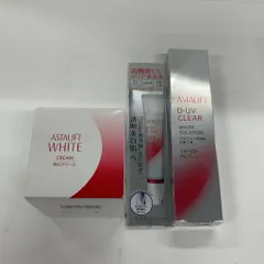 Z2176 ASTALIFT アスタリフト WHITE CREAM／D-UV CLEAR WHITE SOLUTION 30g 計2点セットのサムネイル