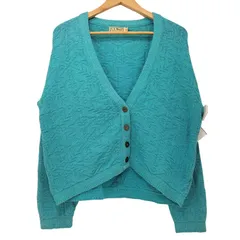 エルエルビーン L.L.Bean 80s USA製 ジャガード コットンニット カーディガン メンズ import：S のサムネイル