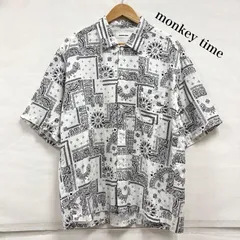 モンキータイム 半袖 ペイズリー ワークシャツ バンダナ UNITED ARROWS ユナイテッドアローズ メンズ L ISItems【USED】【古着】【中古】50164395のサムネイル