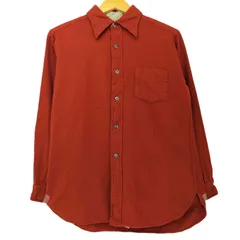 ペンドルトン PENDLETON 70s USA製 単色 ウール ワークシャツ メンズ import：L のサムネイル