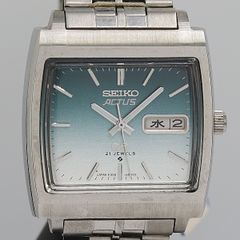 セイコー アクタスSS 6306-5000 AT/自動巻 ブルー/シルバー文字盤