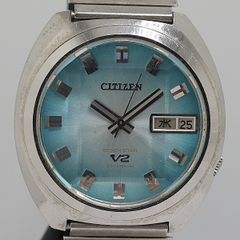 シチズン セブンスター オールドクオーツ メンズ腕時計 4-731221 稼働 