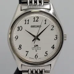 稼働 セイコー ロードマチック 5601-9000 AT/自動巻 シルバー文字盤 23石 メンズ腕時計 2000000 NSK TAM ABC27602のサムネイル