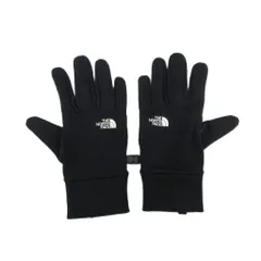 ザノースフェイス THE NORTH FACE 手袋 イーチップグローブ S 黒 ブラック ロゴ バックル付き フリース素材 /HO14 ■ECD001のサムネイル