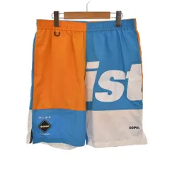 エフシーレアルブリストル F.C.Real Bristol FCRB COLOR BLOCK PRACTICE SHORTS ショートパンツ ショーツ ハーフパンツ ロゴ M 水色 ブルー オレンジ 白 ホワイト FCRB-189023のサムネイル