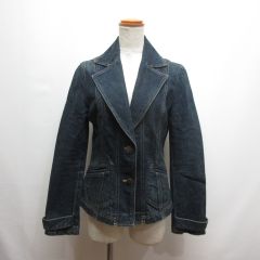DESARS ステンカラーコート バルマカーン アンゴラ ロング L 黒