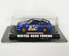 中古】ミニカー 1/64 VERTEX AE86 スプリンタートレノ(ブルー) 「らき