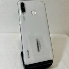 HUAWEI P30 lite MAR-LX2J 64GB パールホワイト SoftBank判定○ 画面