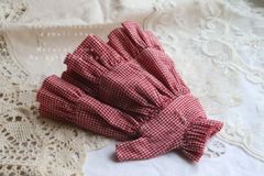 No.A446 ブライス blythe ギンガムチェック柄のお洋服set アウト