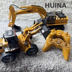 HULNA ラジコン ホイールローダー 重機 - メルカリ