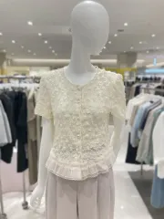 オリーブ デ オリーブ 半袖ブラウス 新品のサムネイル