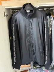 正規品 MONCLER モンクレール サイドロゴ ジップアップ トラック ジャケット XXL ブラックのサムネイル