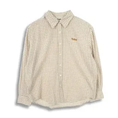 パレット (MEN - S) コットン 刺繍 ロゴ CHECK パータン シャツのサムネイル