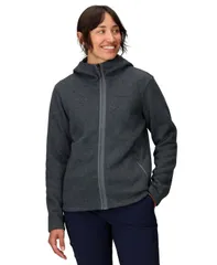 マーモット レディース アウター ジャケット・ブルゾン Marmot Womens Drop Line Full Zip Hoody Steel Onyxのサムネイル