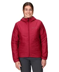 マーモット レディース アウター ジャケット・ブルゾン Marmot Womens MonoQuilt Hoody Red Mulberry レッドのサムネイル