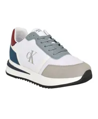 カルバンクライン メンズ シューズ スニーカー レース Calvin Klein Mens Picio Lace Up Casual Sneakers Medium Gray Multi グレーのサムネイル