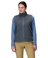 マーモット レディース アウター ジャケット・ブルゾン ベスト Marmot Womens Drop Lined Collar Vest Steel Onyx Heather ヘザーのサムネイル