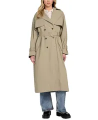 ゲス レディース アウター ジャケット・ブルゾン コート GUESS Womens Belted Trench Coat Sage Leaf セージのサムネイル
