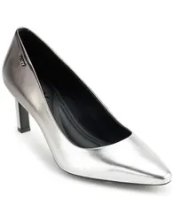 ダナ キャラン ニューヨーク レディース シューズ パンプス DKNY Womens Charlie Slip On Pumps Pewter and Silver ピューターのサムネイル
