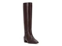 ヴィンスカムート レディース シューズ ブーツ・レインブーツ Vince Camuto Pavla Boot Dark Brown Leather ブラウンのサムネイル