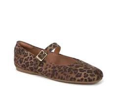 ドクター・ショール レディース シューズ パンプス Dr Scholls Wexley Jane Mary Jane Flat BrownBlack Leopard Print ブラックのサムネイル