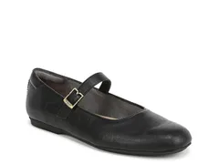 ドクター・ショール レディース シューズ パンプス Dr Scholls Wexley Jane Mary Jane Flat Black Crinkle Synthetic ブラックのサムネイル