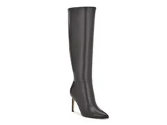 ナインウェスト レディース シューズ ブーツ・レインブーツ Nine West Richy Wide Calf Boot Black ブラックのサムネイル