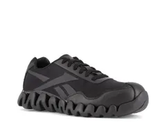 リーボック メンズ シューズ スニーカー Reebok Work Zig Pulse Composite Toe Work Shoe Mens Black ブラックのサムネイル