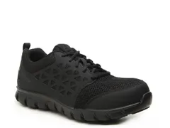 リーボック メンズ シューズ スニーカー Reebok Work Sublite Cushion Composite Toe Work Shoe Black ブラックのサムネイル