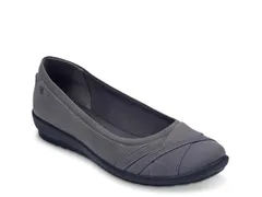 イージースピリット レディース シューズ パンプス Easy Spirit Acasia Ballet Flat Grey グレーのサムネイル