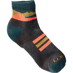 エルエルビーン メンズ アンダーウェア 靴下 LLBean Katahdin Hiker 14 Crew Sock HazelnutShadow Green グリーンのサムネイル
