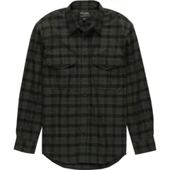 フィルソン メンズ トップス シャツ Filson Alaskan Guide Shirt Mens Heather Black ブラックのサムネイル
